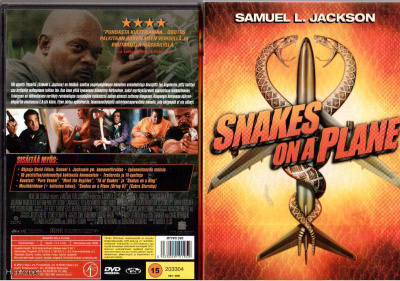 SNAKES ON A PLANE R 2 (SAMUEL L JACKSON)