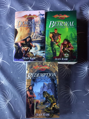 Jean Rabe: The Dhamon saga 1-3, dragonlance