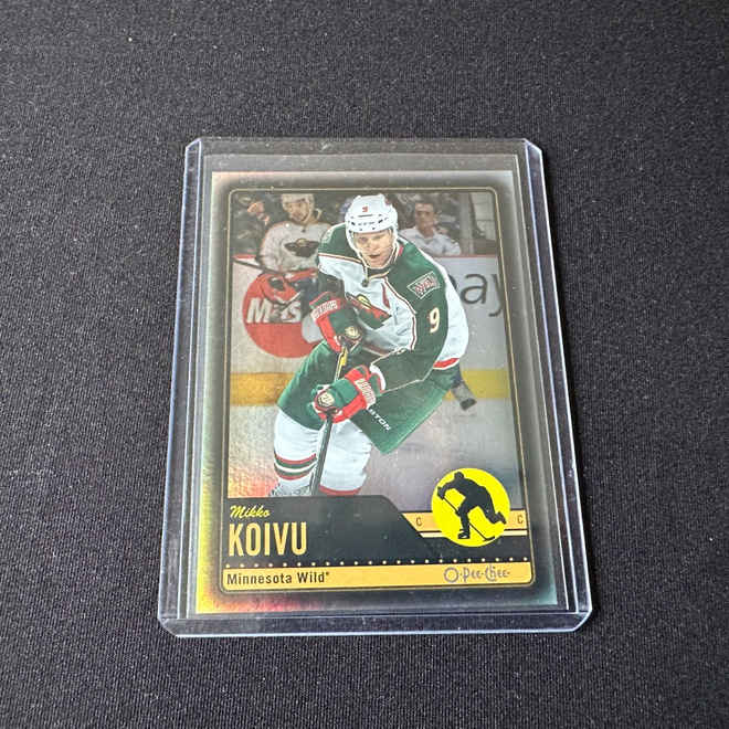 O-Pee-Chee 12-13 Mikko Koivu Rainbow Black /100