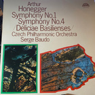 Arthur Honegger: Symphony 1 & 4 - pikkukuva 1