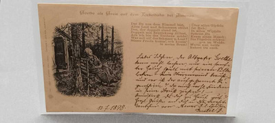 Goethe postikortti, 1898