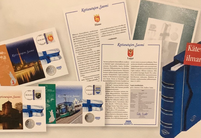”Kotiseutujen Suomi" - maakunta rahakirje- kokoelma