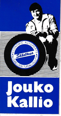 Jouko Kallio . Säästöosa.  tarra. e267