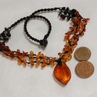 Erilainen Meripihka kaulakoru Baltic Amber itämeren - pikkukuva 4