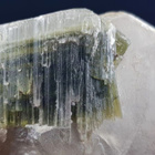Akroiitti terminaatio 637.30 ct kiteiset turmaliini kvartsi - pikkukuva 2