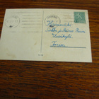 vanhakoko pk beu 53 /10 1954 tonttu mäenlasku lahjat lintu - pikkukuva 2