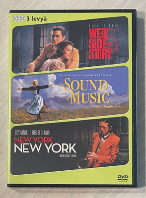 West Side Story / Sound of Music / New York, New York (3DVD)