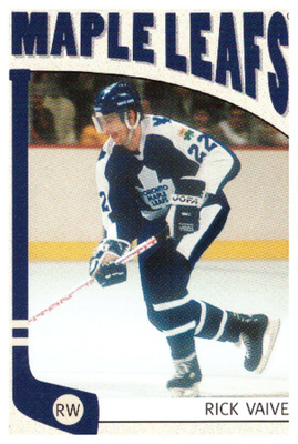 Legenda RICK VAWE Maple Leafs 2005 ITG #109