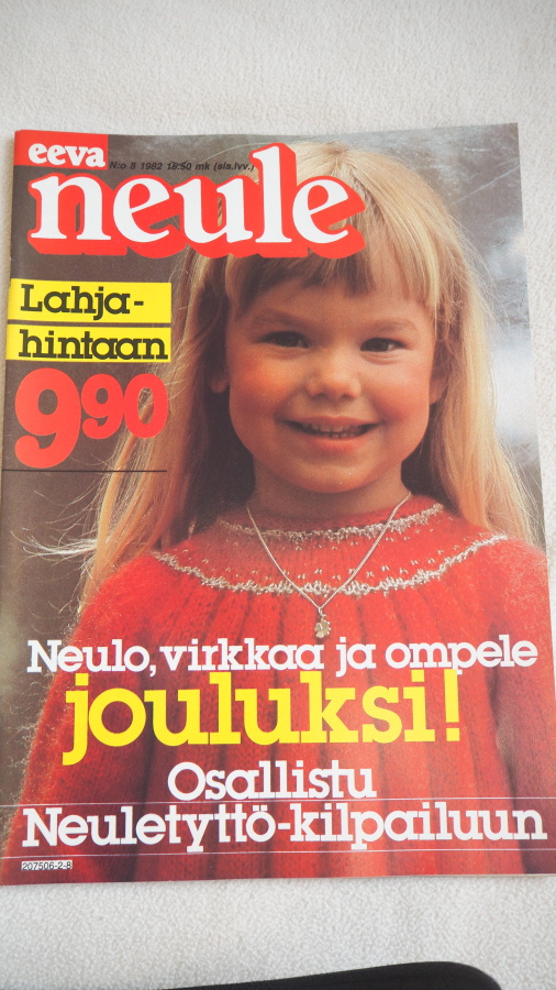EEVA NEULE 8/1982, erinomainen kunto