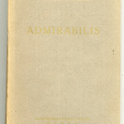 Jalmari Finne: Admirabilis (1917) - pikkukuva 1