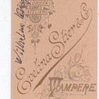 CDV Valokuva Virkamies? Upseeri? Laivasto? 1890-l Tampere - pikkukuva 2