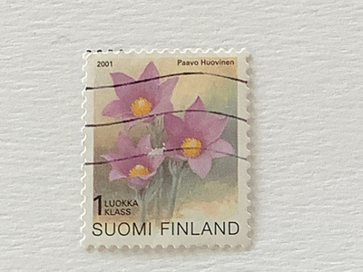 1570/ 2001 Hämeenkylmäkukka o leimattu