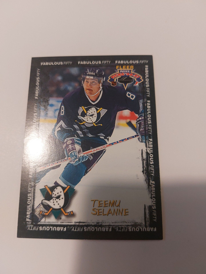 1996-97 Fleer Picks Fabulous 50 #42 Teemu Selänne