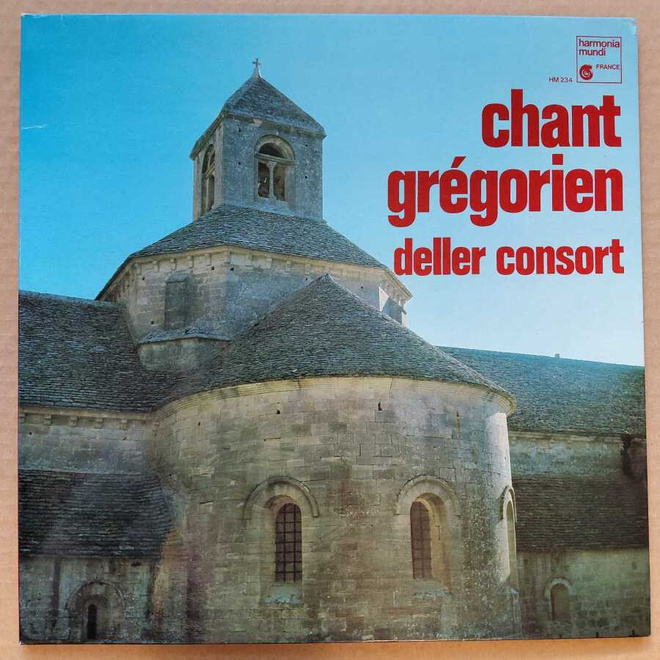DELLER CONSORT: Chant Grégorien – HM RI GF LP 1972 / 197?