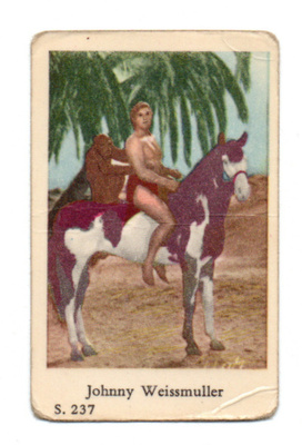 Purkkakuva S n:o 237 JOHNNY WEISSMULLER