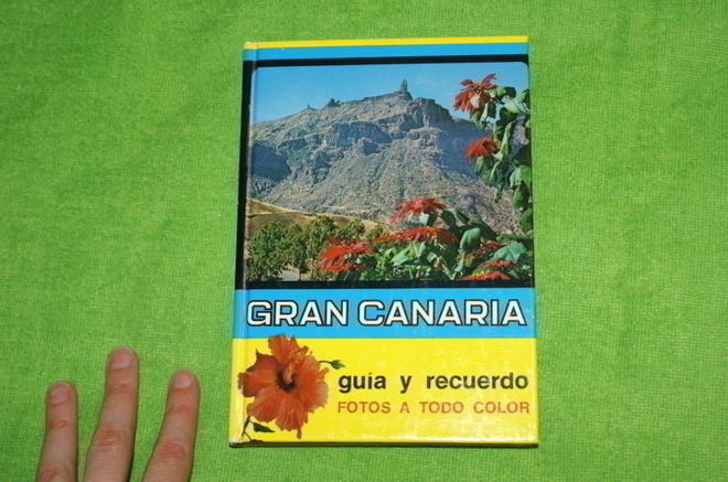 Espanjankielinen Gran Canaria tietokirja / kuvakirja 1973
