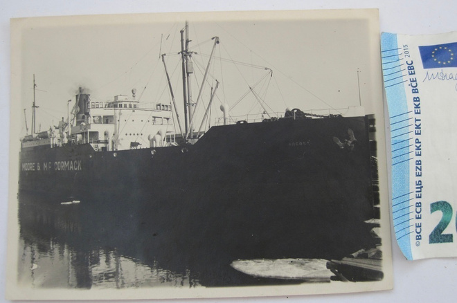 Valokuva Laiva Argosy Moore-McCormack Kotka Satama 1920-l