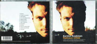 KERKKO KOSKINEN . CD-LEVY . RAKKAUS VIILTÄÄ