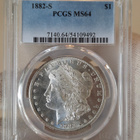 Morgan dollar 1882 S MS64 - pikkukuva 1