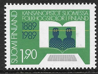Kansanopistot Suomessa 100v 1989 (LAPE 1092) **