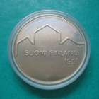 100 mk hopea juhlaraha Jääkiekon MM-kisat - 1991 - pikkukuva 1
