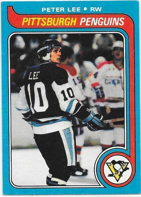 1979-80 Topps #45 Peter Lee Pittsburgh Penguins