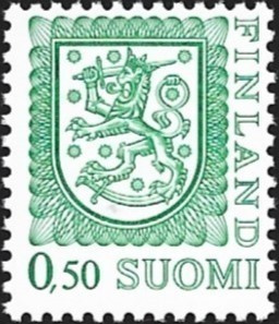 M-75 L  0,50 vihreä Type III B K-G xX ** LaPe 784 B III a)