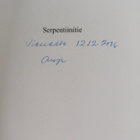 Anja Laitinen : Serpentiinitie : runoja (signeerattu, tek... - pikkukuva 3
