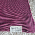 Luhta Home burgundy puuvilla neulos Torkkupeitto - pikkukuva 3