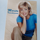 MARITA TAAVITSAINEN nimmaroitu fanikortti ( Sis.postikulut ) - pikkukuva 1
