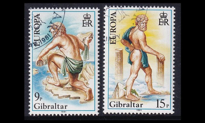 Gibraltar 416-7 o Europa kansanperinteet (1981)