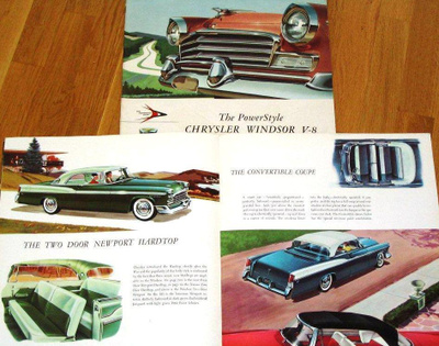 1956 Chrysler Windsor V8 PRESTIGE esite - ISO - 16 sivua