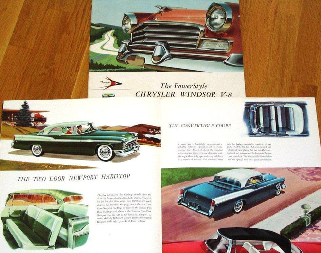1956 Chrysler Windsor V8 PRESTIGE esite -  ISO - 16 sivua