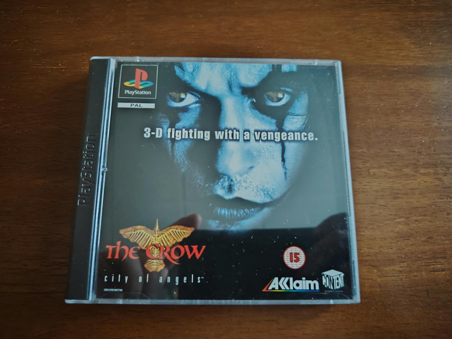 PS1: The Crow City Of Angels CiB PAL