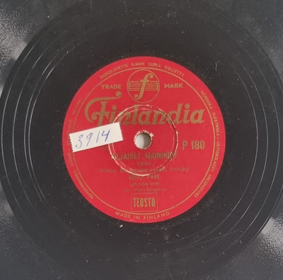 Savikiekko 1954 - Eero Väre - Finlandia P 180