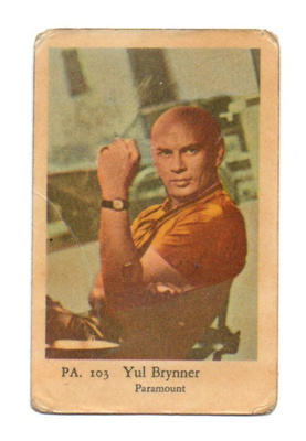 Purkkakuva PA n:o 103 YUL BRYNNER