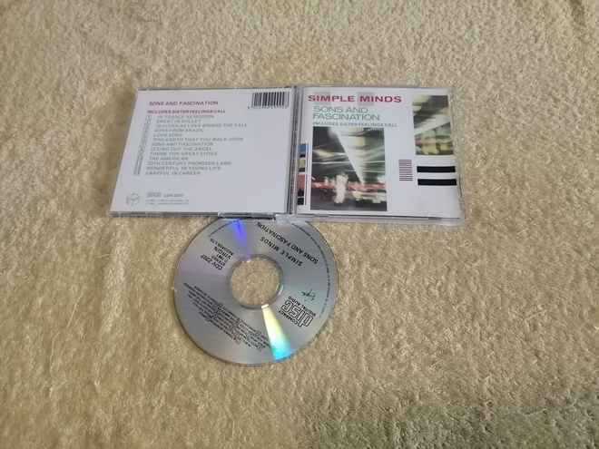 SIMPLE MINDS - Sons And Fascination CD