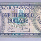 Guyana 100 Dollars v.2022 UNC P-36e - pikkukuva 1