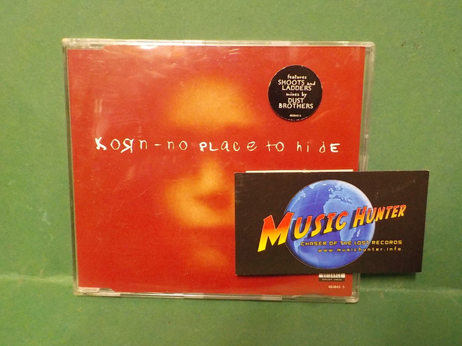 KORN - NO PLACE TO HIDE - UK -96 CDS