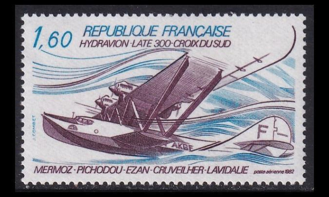 Ranska 2370 ** Lentovene (1982)