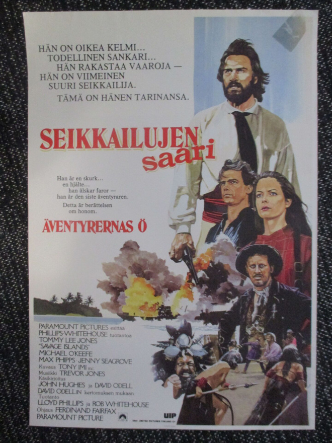 Seikkailujen saari (1983) - vanha elokuvajuliste
