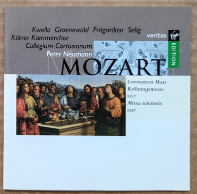 MOZART: Krönungsmesse / Missa Solemnis – MINT! - RI CD 1995