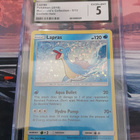 Pokemon lapras mcdonalds collection confetti holo cgc 5 - pikkukuva 1