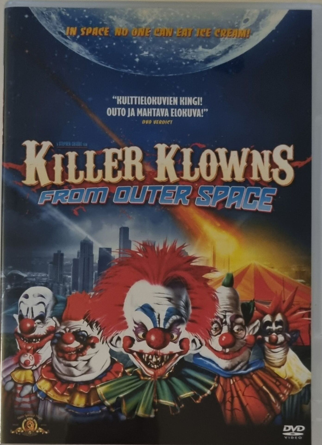 KILLER KLOWNS FROM OUTER SPACE DVD