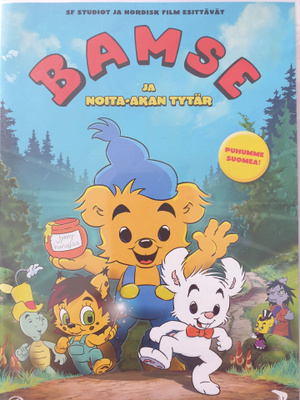 Bamse ja noita-akan tytär DVD SUOMIPUHE