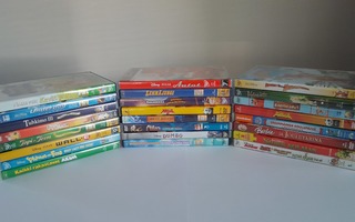 DVD: 24 kpl LASTEN DVD LEFFOJA (Walt Disney ym)