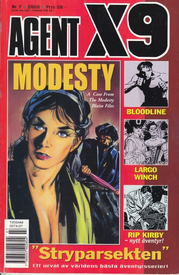 Agent X9 Nr.7/2000 Blaise Bloodline Winch Kirby