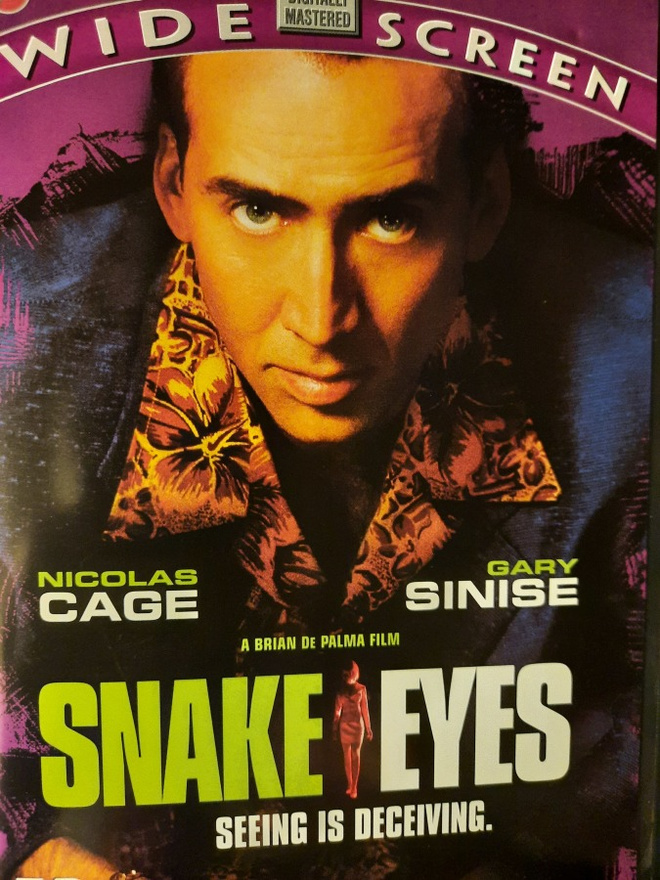 SNAKE EYES DVD (Nicolas Cage &Gary Sinise)