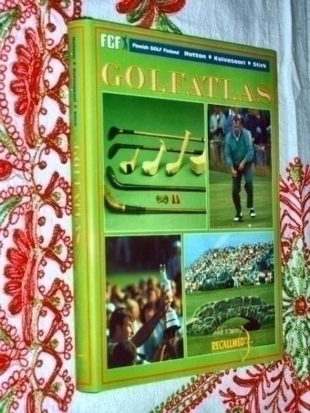 Kirja Finnish Golf Finland – Golfatlas - Hutton, Kuivasaari