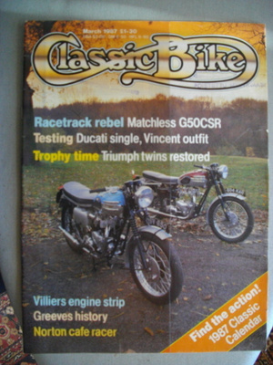 Classic Bike - March 1987 (16.3)